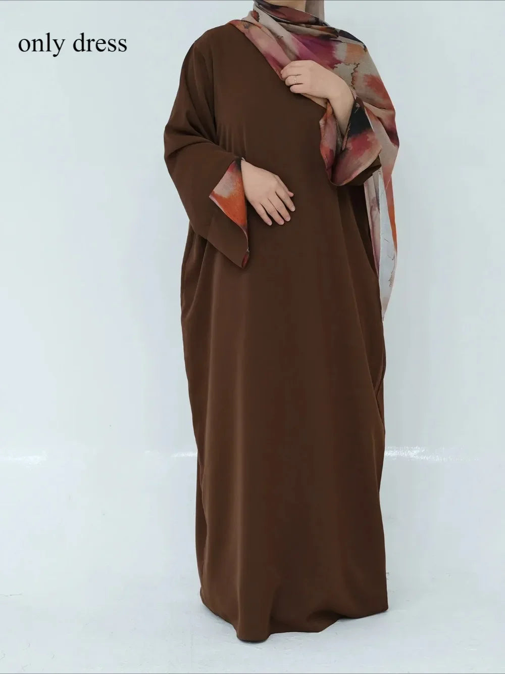 Hand-Embroidered Floral Dress