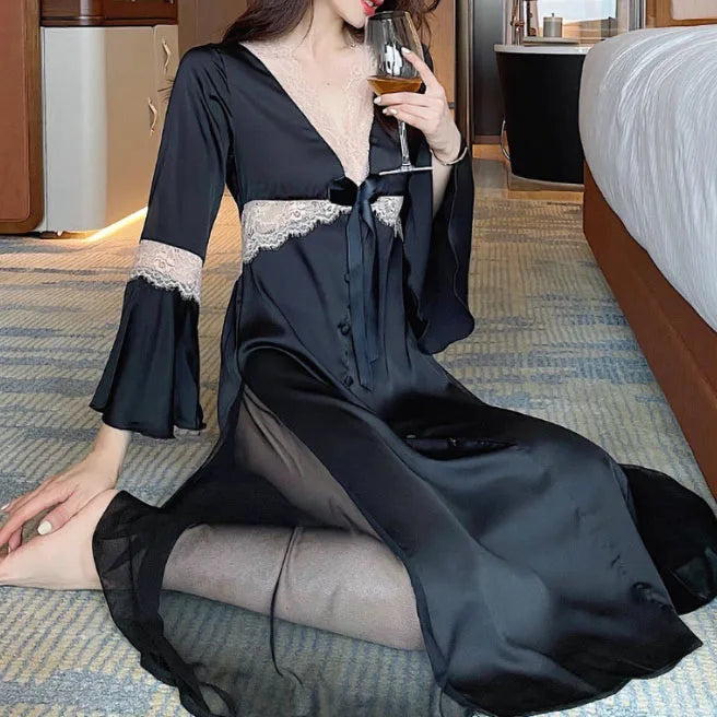 Luxury Silk Princess Nightgown