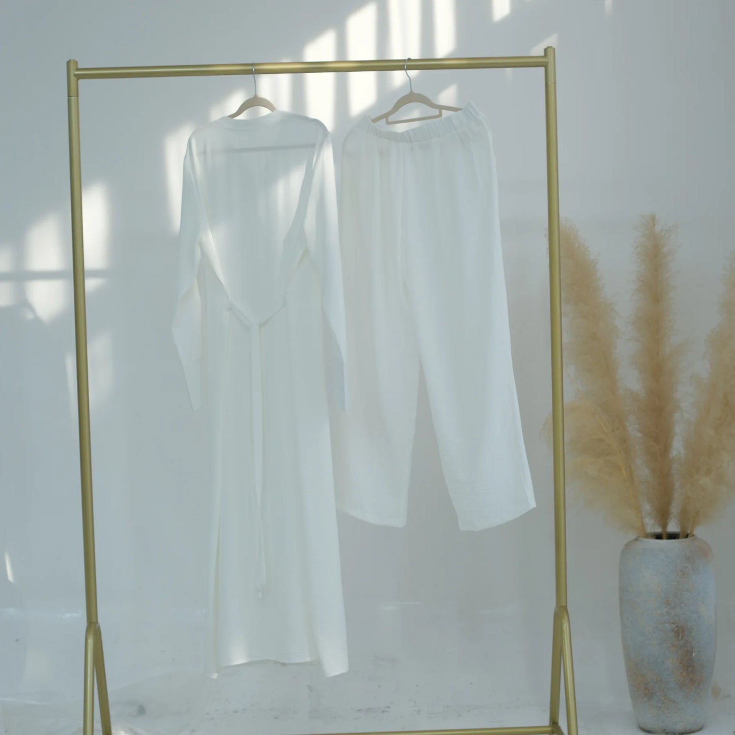 Casual Shirt & Pants Flowing Outfit