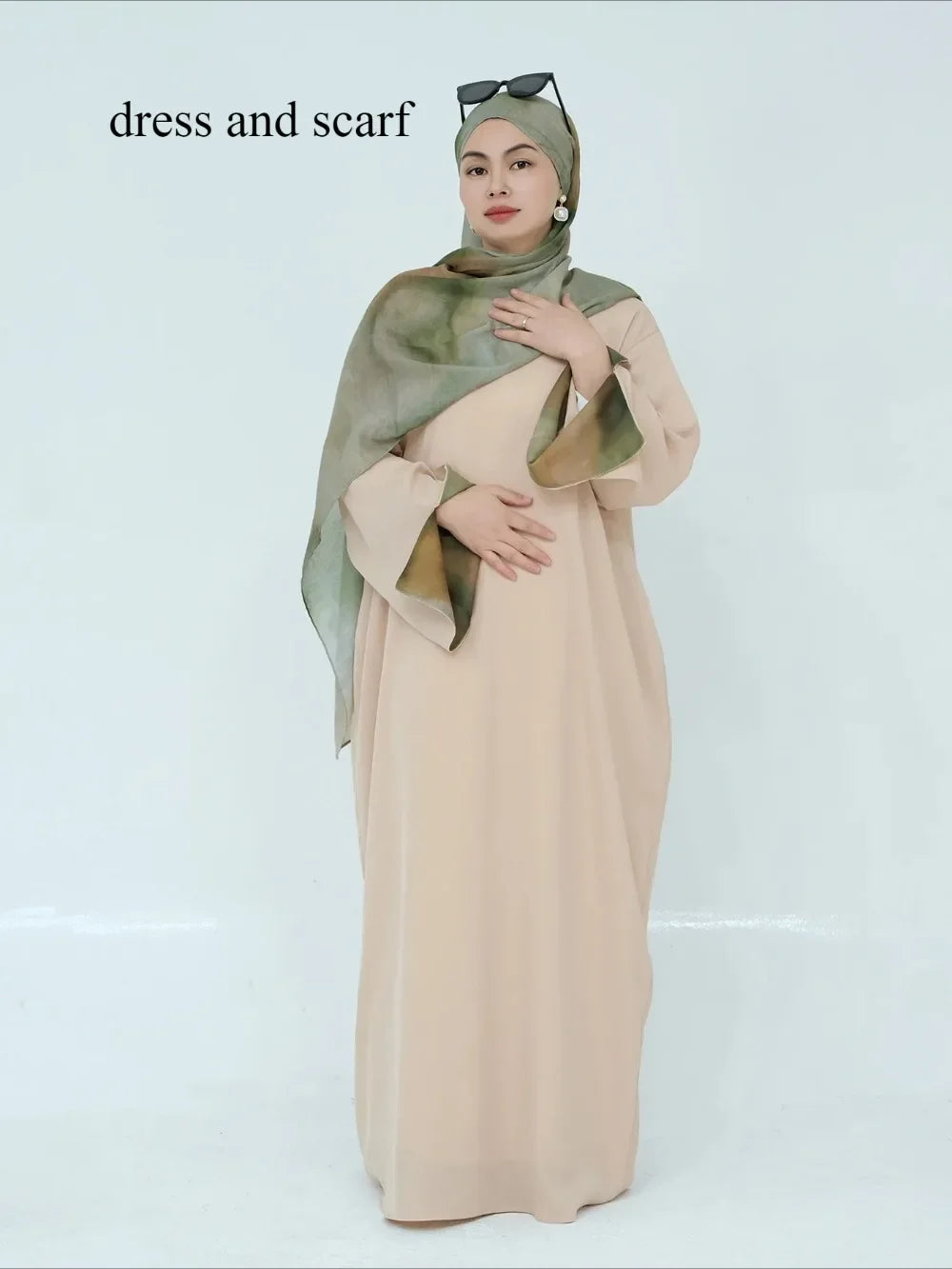 Hand-Embroidered Floral Dress