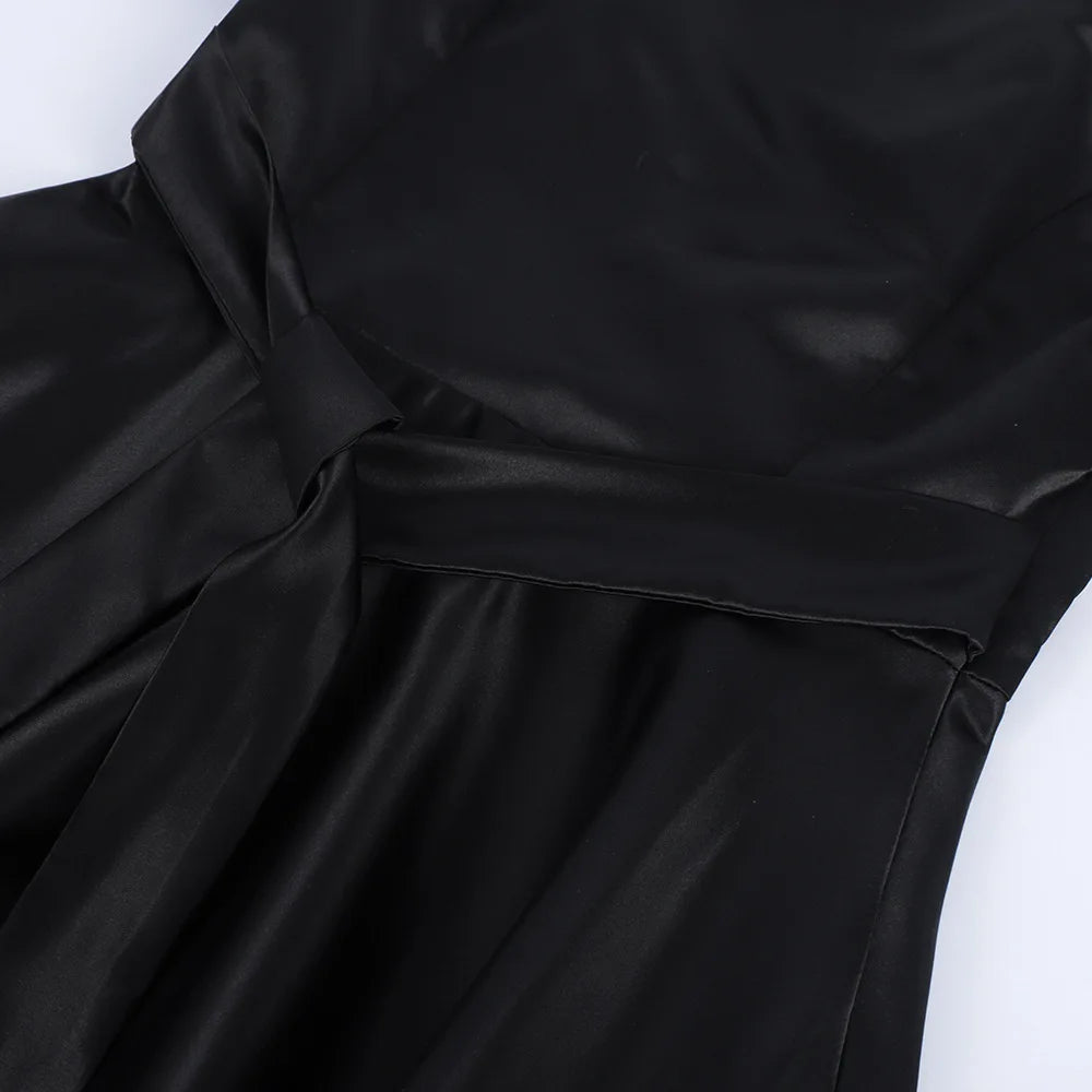 Gothic Hooded Maxi Dress