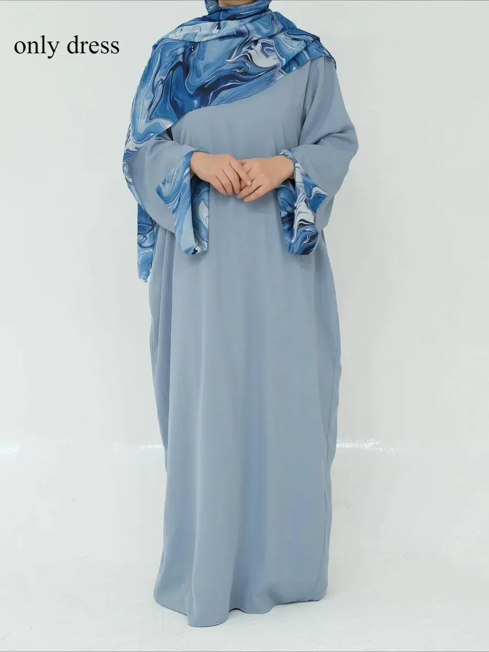 Hand-Embroidered Floral Dress